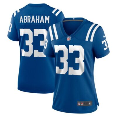 Micah Abraham Indianapolis Colts Women Game Jersey - Royal