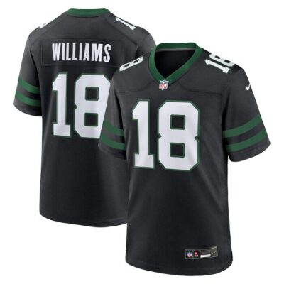 Mike Williams New York Jets Alternate Game Player Jersey - Legacy Black