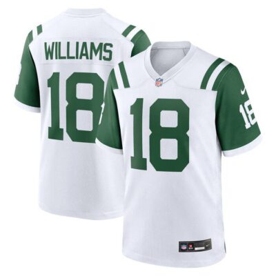 Mike Williams New York Jets Classic Alternate Player Game Jersey - White