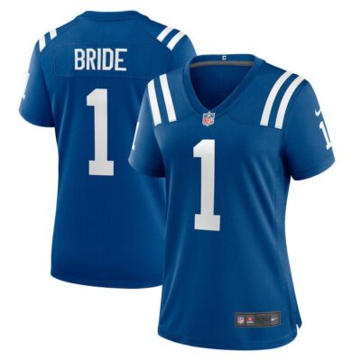 Number 1 Bride Indianapolis Colts Women Game Jersey - Royal