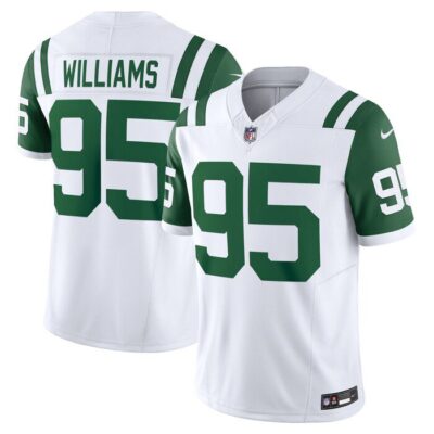 Quinnen Williams New York Jets Classic Alternate Vapor F.U.S.E. Limited Jersey - White