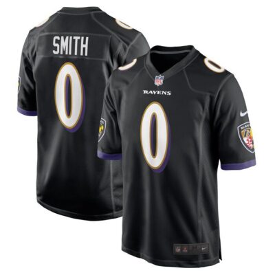 Roquan Smith Baltimore Ravens Team Game Jersey - Black