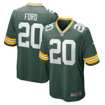 Rudy Ford Green Bay Packers Game Player Jersey - Green