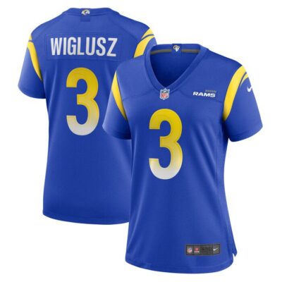 Sam Wiglusz Los Angeles Rams Women Game Jersey - Royal