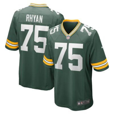 Sean Rhyan Green Bay Packers Game Player Jersey - Green