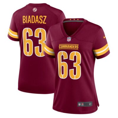 Tyler Biadasz Washington Commanders Women Game Jersey - Burgundy